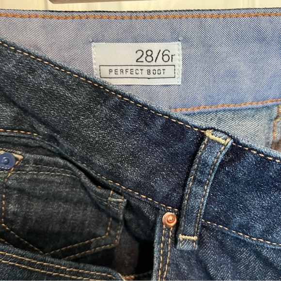 GAP Perfect Boot dark wash denim blue jeans - Picture 2 of 8